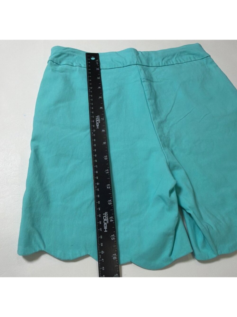 Lulu-B Bangladine Scallop Edge Pull On Beach Shorts - Picture 5 of 9